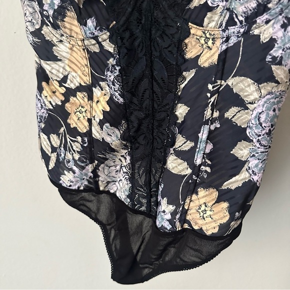 Free People Intimately Good Luck Charm Bodysuit in Black Size medium - Picture 14 of 14